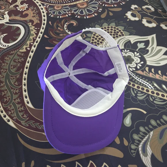 Purple Checker Racing Team Cap - Picture 3 of 3